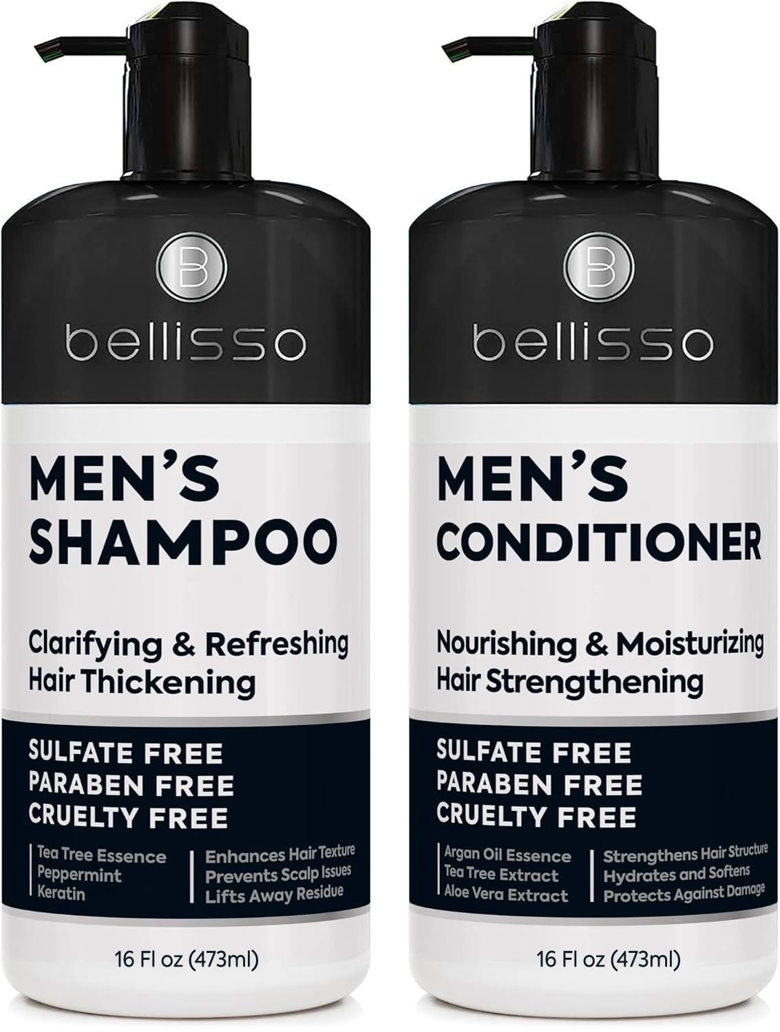 Men's Shampoo and Conditioner Set