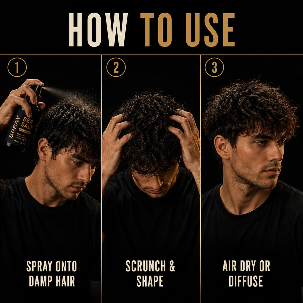 Sea Salt Spray for Hair - 3.38 fl oz (100ml)