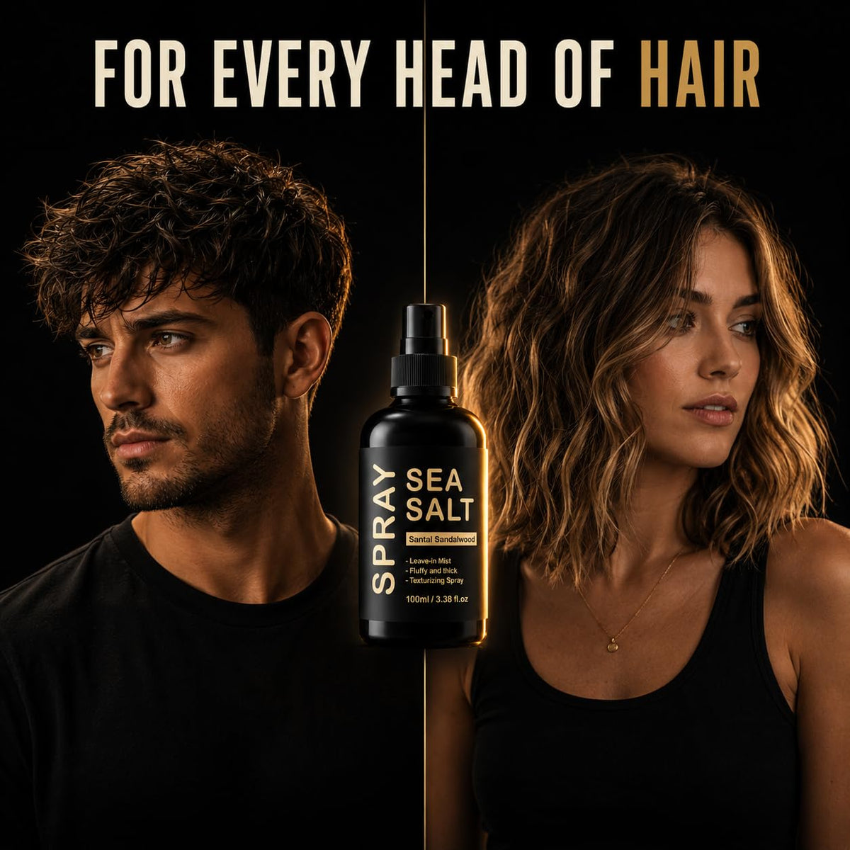 Sea Salt Spray for Hair - 3.38 fl oz (100ml)