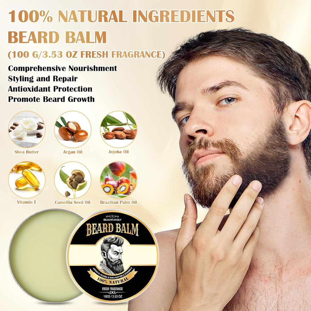 Beard Balm for Men - 3.53 oz